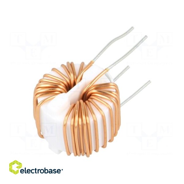 Inductor: wire | THT | 1mH | 50mΩ | 250VAC | -25÷120°C | SC | 5A