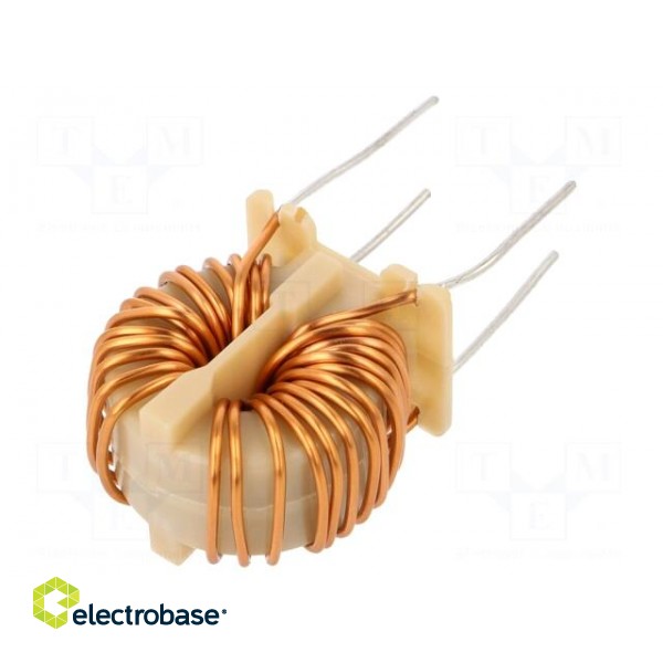 Inductor: wire | THT | 2.2mH | 11.3A | 13mΩ | 230VAC | 17.8x18mm | -20÷50%