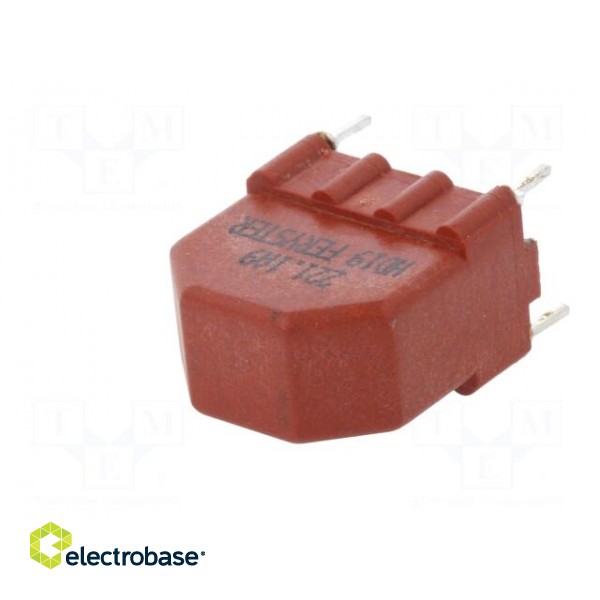 Inductor: wire | THT | 220uH | 1.9A | 20mΩ | 230VAC | 10x15mm | -20÷+50% фото 2