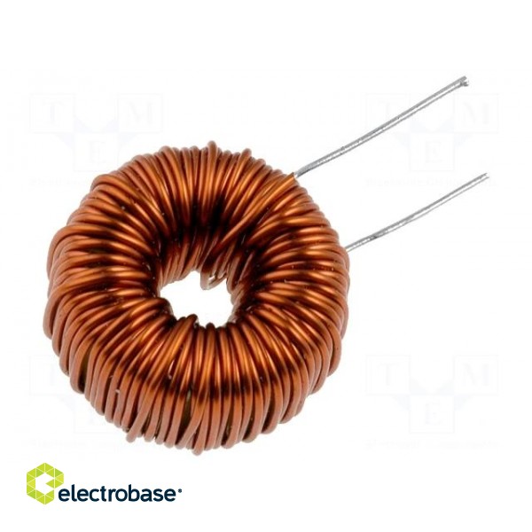 Inductor: wire | THT | 220uH | 1A | 196mΩ