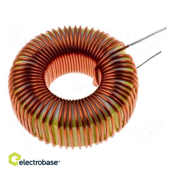 Inductor: wire | THT | 220uH | 3A | 134mΩ