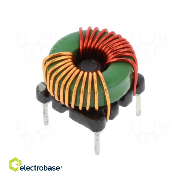 Inductor: wire | THT | 325uH | 35mΩ | -40÷105°C | ±35% | 11.5x11.5x8.8mm