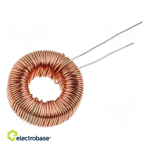 Inductor: wire | THT | 330uH | 440mΩ | 0.5A