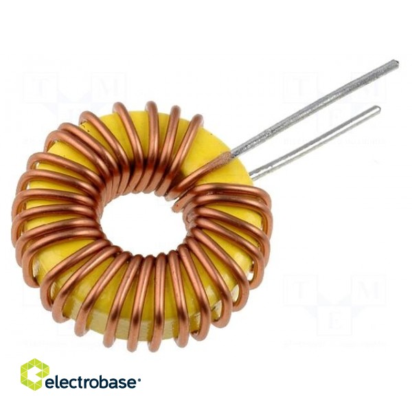 Inductor: wire | THT | 35uH | 5A | 45mΩ