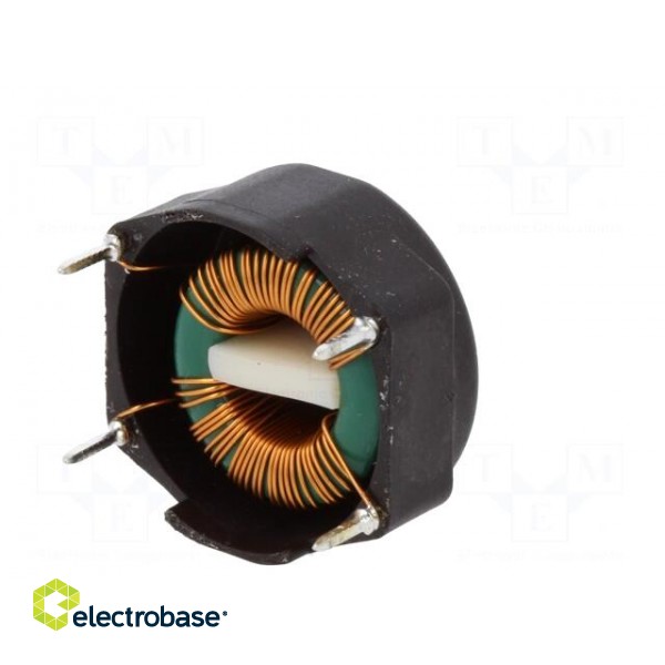 Inductor: wire | THT | 4.7mH | 1A | 130mΩ | 230VAC | 12.5x20mm | -20÷50% image 6