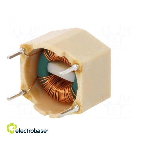 Inductor: wire | THT | 4.7mH | 500mA | 430mΩ | 230VAC | 10x15mm | -20÷+50% image 6