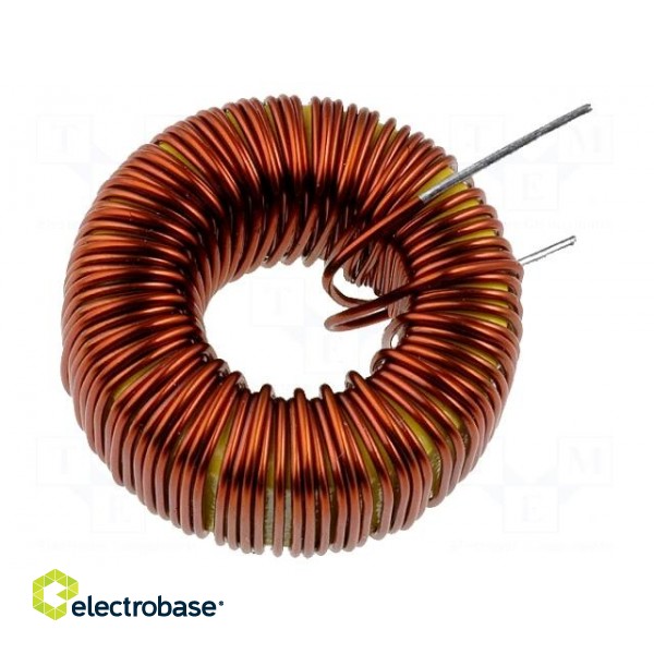 Inductor: wire | THT | 470uH | 1A | 180mΩ