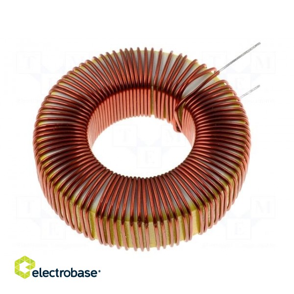 Inductor: wire | THT | 470uH | 3A | 187mΩ