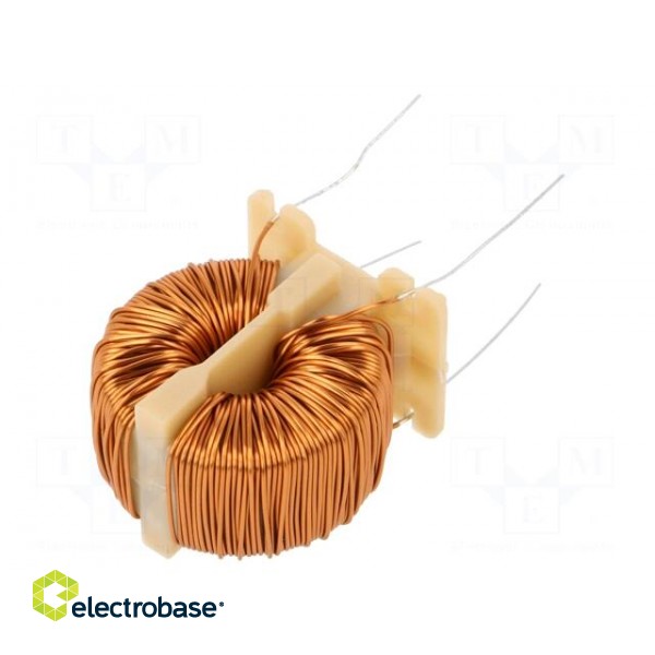 Inductor: wire | THT | 47mH | 3.3A | 175mΩ | 230VAC | 17.8x18mm | -20÷+50%