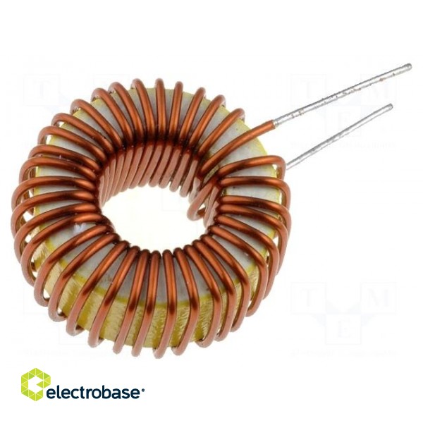 Inductor: wire | THT | 47uH | 1A | 63mΩ