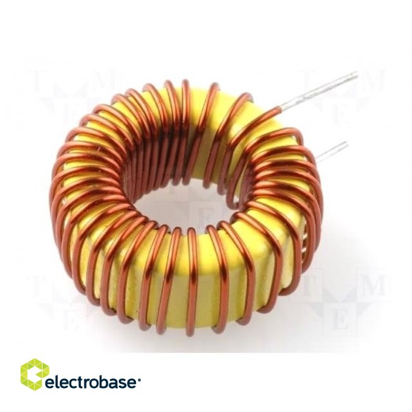 Inductor: wire | THT | 47uH | 5A | 43mΩ
