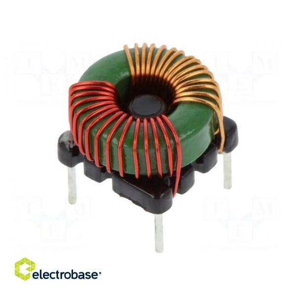 Inductor: wire | THT | 497uH | 100mΩ | -40÷125°C | ±25% | 170A