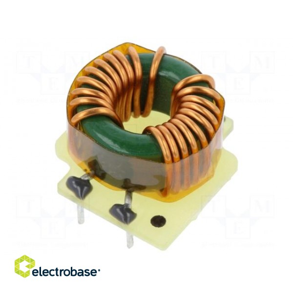 Inductor: wire | THT | 521uH | 14.25mΩ | -40÷105°C | ±35% | 7.7A | 500VDC
