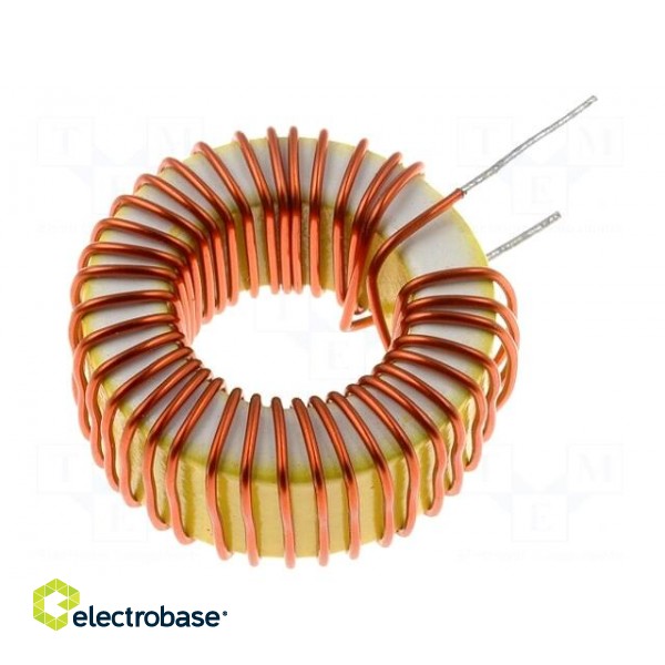 Inductor: wire | THT | 68uH | 3A | 60mΩ