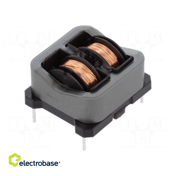 Inductor: wire | THT | 110mH | 500mA | 2.1Ω | 250VAC | -25÷120°C