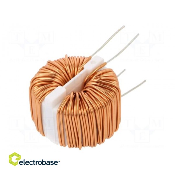 Inductor: wire | THT | 8mH | 85mΩ | 250VAC | -25÷120°C | SC | 4A
