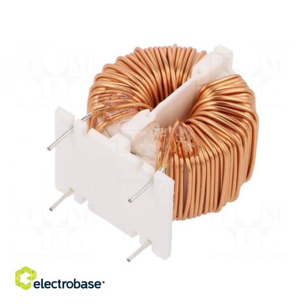 Inductor: wire | THT | 8mH | 90mΩ | 250VAC | -25÷120°C | SC | 4A