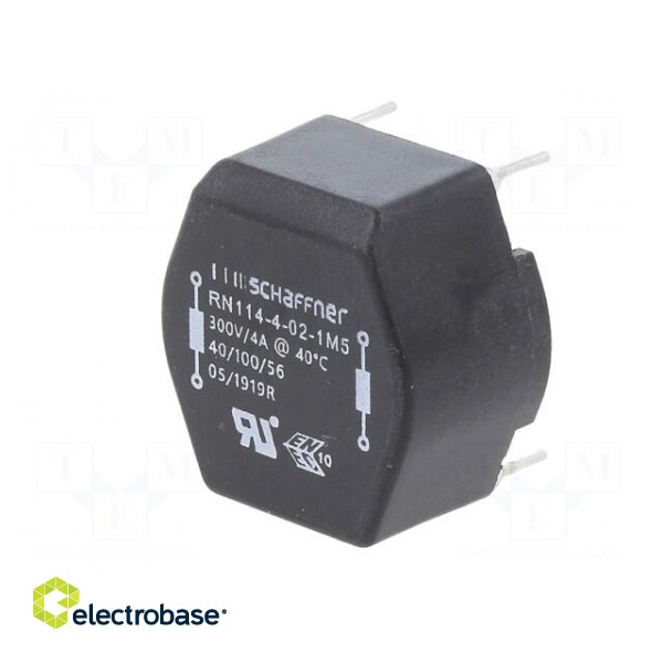 Inductor: wire with current compensation | THT | 1.5mH | 4A | 34mΩ image 2
