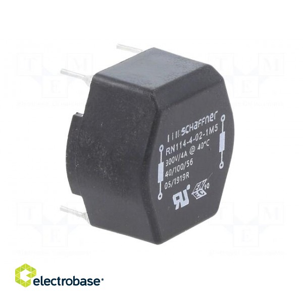 Inductor: wire with current compensation | THT | 1.5mH | 4A | 34mΩ image 8