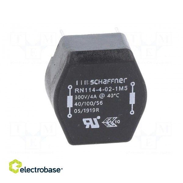 Inductor: wire with current compensation | THT | 1.5mH | 4A | 34mΩ image 9