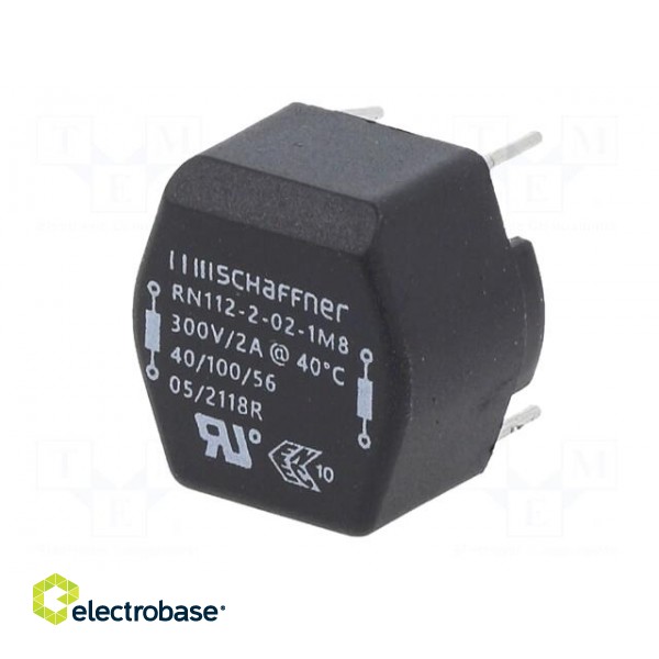Inductor: wire with current compensation | THT | 1.8mH | 2A | 74mΩ image 2