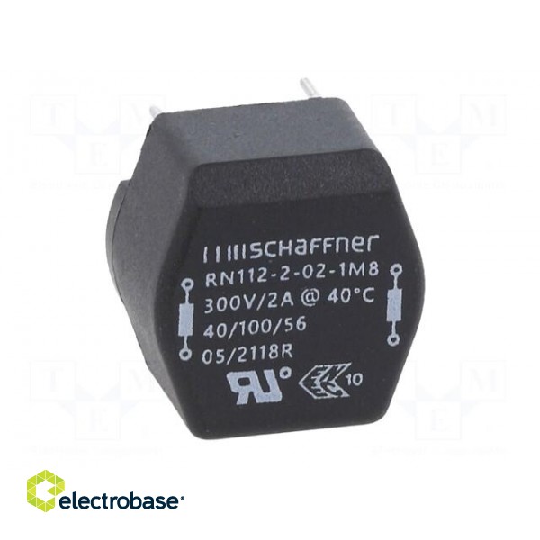 Inductor: wire with current compensation | THT | 1.8mH | 2A | 74mΩ paveikslėlis 9