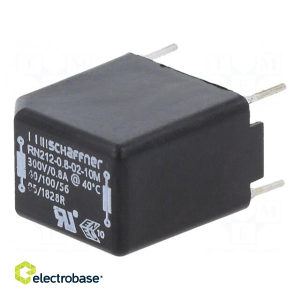Inductor: wire with current compensation | THT | 10mH | 800mA | 380mΩ