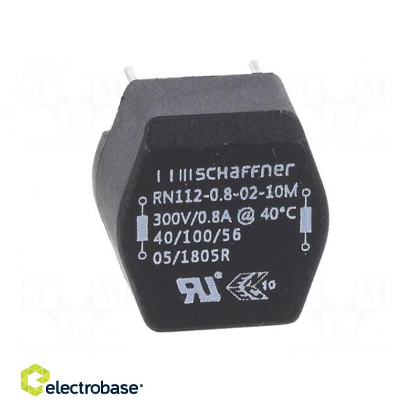 Inductor: wire with current compensation | THT | 10mH | 800mA | 380mΩ image 9