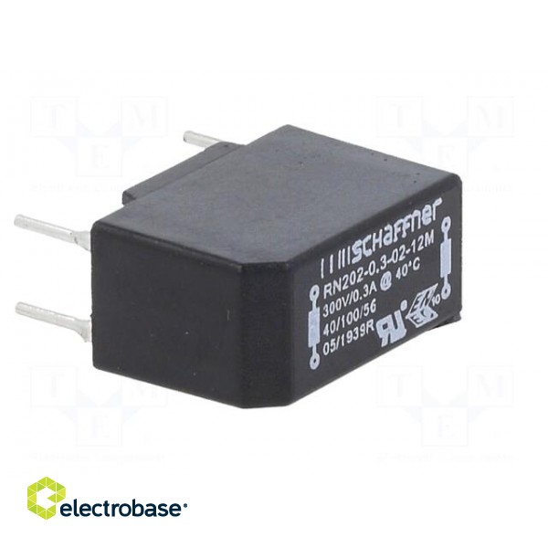 Inductor: wire with current compensation | THT | 12mH | 300mA paveikslėlis 8