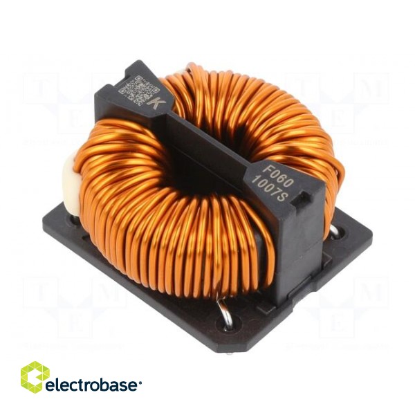 Inductor: wire with current compensation | THT | 14.2mH | 27.4mΩ image 1
