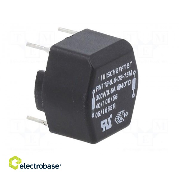 Inductor: wire with current compensation | THT | 15mH | 600mA | 490mΩ image 8