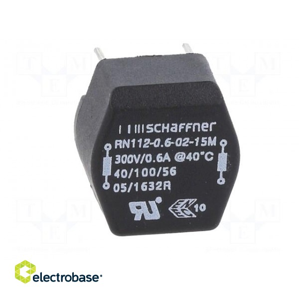 Inductor: wire with current compensation | THT | 15mH | 600mA | 490mΩ image 9
