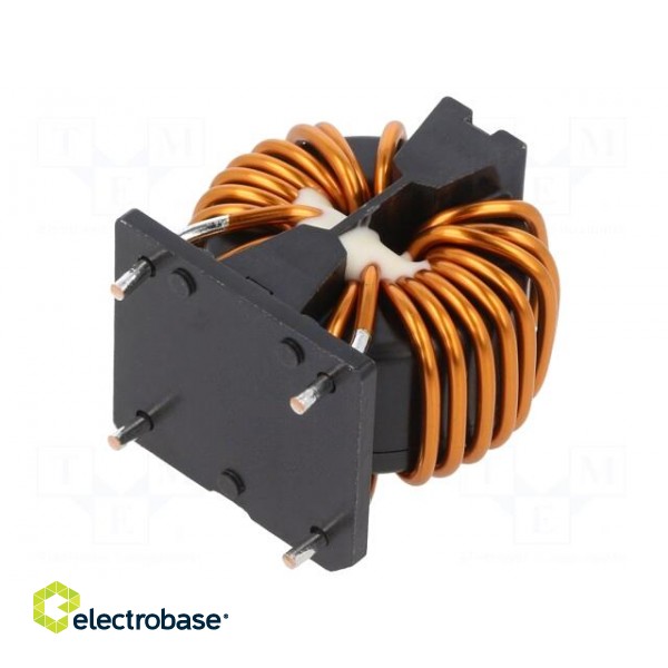 Inductor: wire with current compensation | THT | 2.5mH | 4.62mΩ