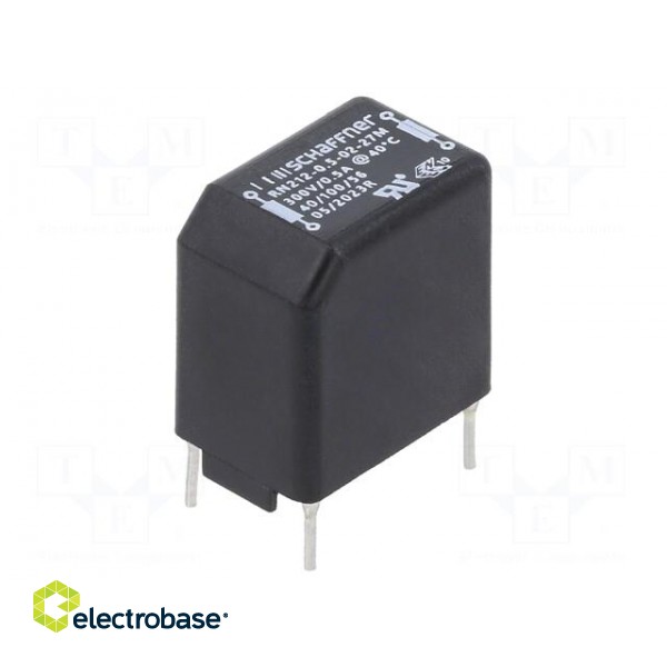 Inductor: wire with current compensation | THT | 27mH | 500mA paveikslėlis 1