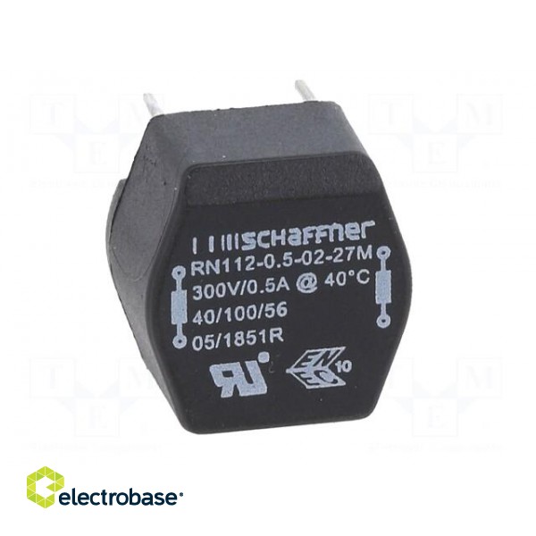Inductor: wire with current compensation | THT | 27mH | 500mA image 9