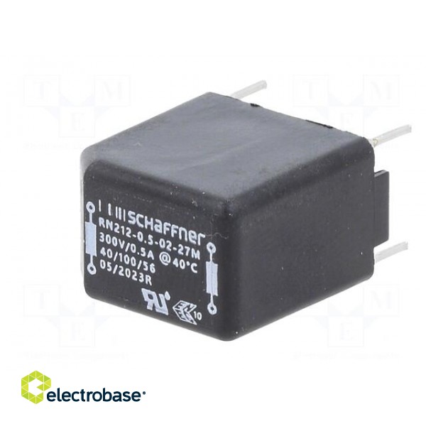 Inductor: wire with current compensation | THT | 27mH | 500mA paveikslėlis 2