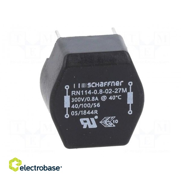Inductor: wire with current compensation | THT | 27mH | 800mA | 500mΩ image 9