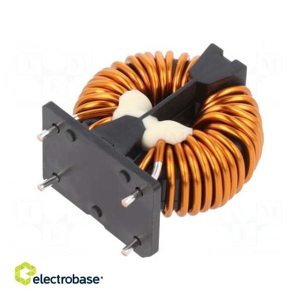 Inductor: wire with current compensation | THT | 3.2mH | 6.43mΩ