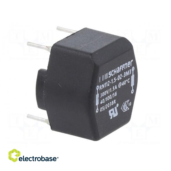 Inductor: wire with current compensation | THT | 3.3mH | 1.5A | 102mΩ image 8