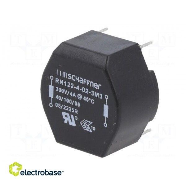 Inductor: wire with current compensation | THT | 3.3mH | 4A | 46mΩ image 2