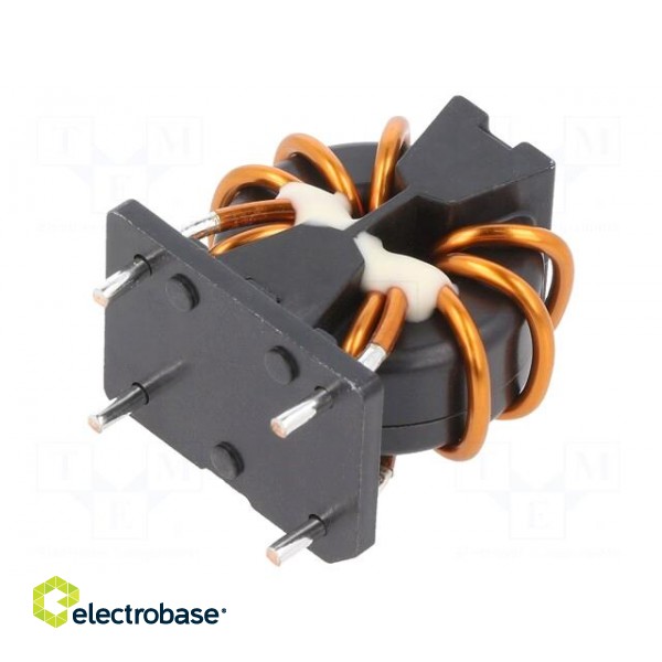 Inductor: wire with current compensation | THT | 300uH | 1.89mΩ
