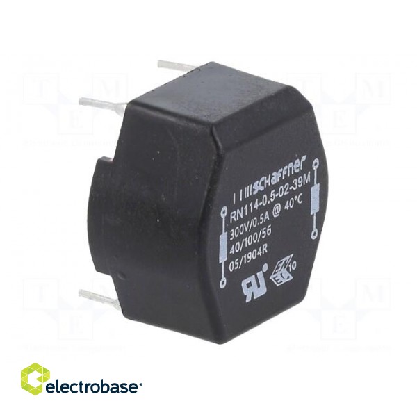 Inductor: wire with current compensation | THT | 39mH | 500mA | 830mΩ image 8