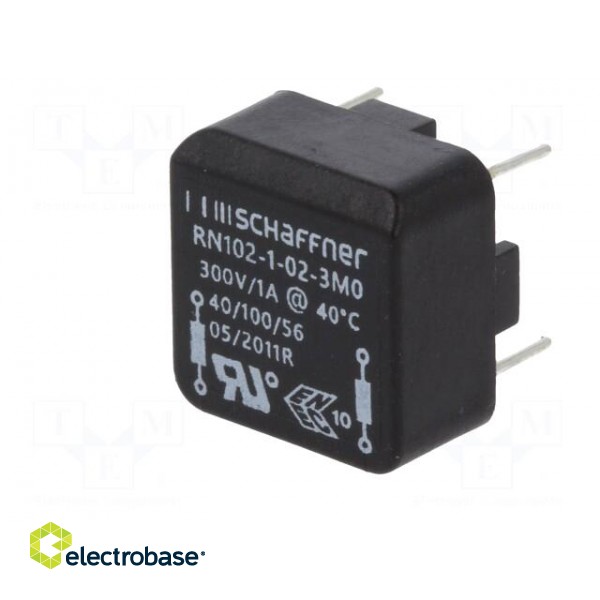 Inductor: wire with current compensation | THT | 3mH | 1A | 210mΩ image 2