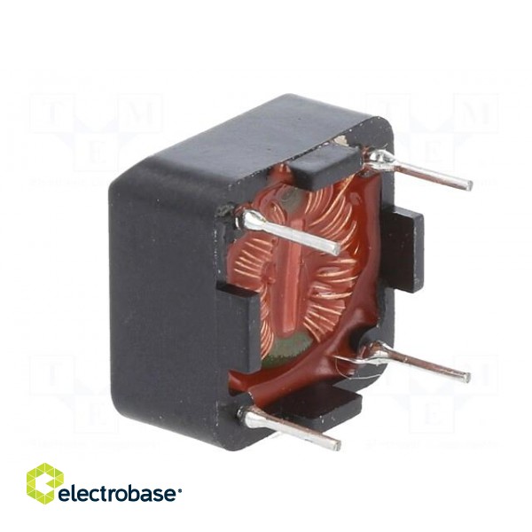 Inductor: wire with current compensation | THT | 4.4mH | 600mA paveikslėlis 4