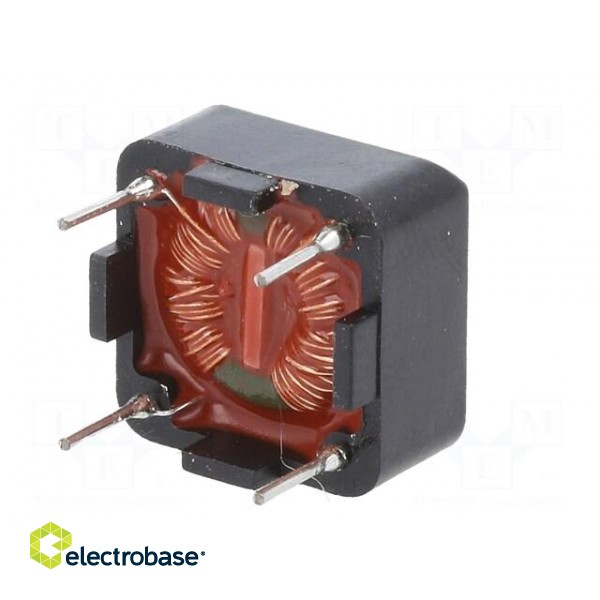 Inductor: wire with current compensation | THT | 4.4mH | 600mA фото 6