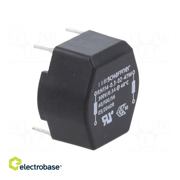 Inductor: wire with current compensation | THT | 47mH | 300mA paveikslėlis 8