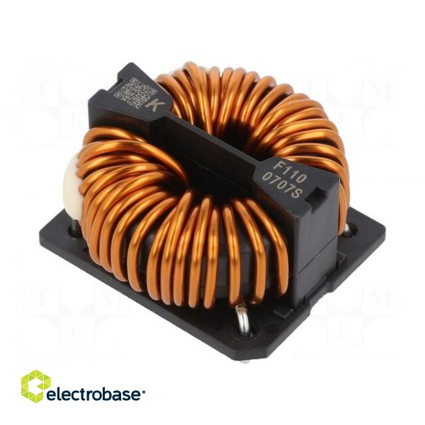 Inductor: wire with current compensation | THT | 4mH | 8.07mΩ | SCF image 1