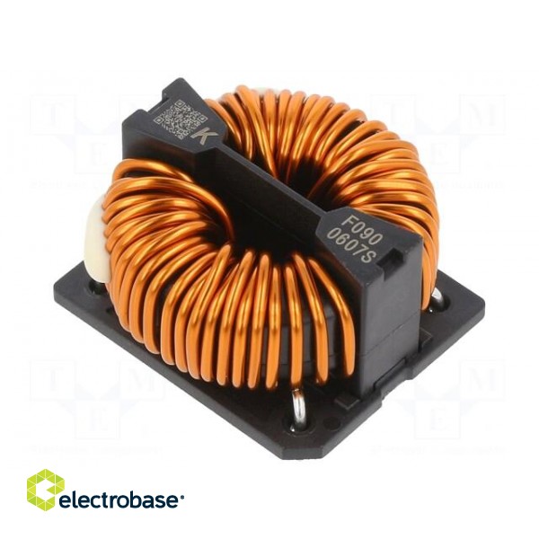 Inductor: wire with current compensation | THT | 5.3mH | 10.6mΩ image 1