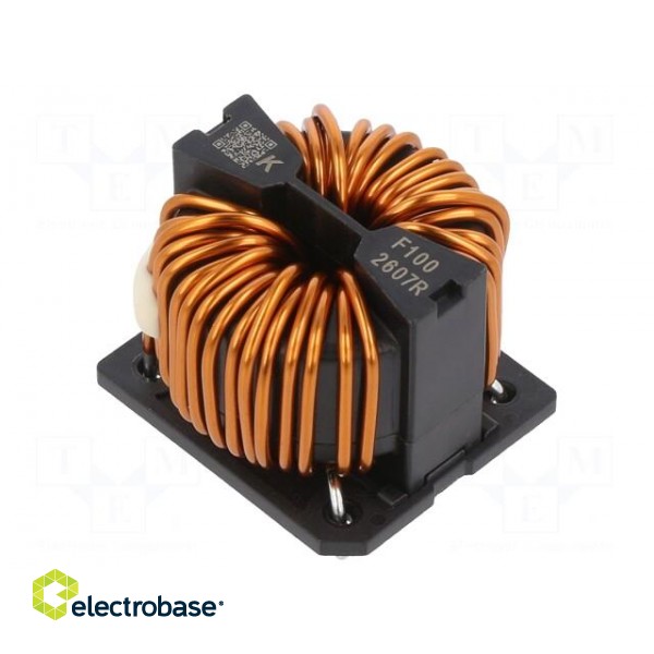 Inductor: wire with current compensation | THT | 6.3mH | 11.1mΩ image 1