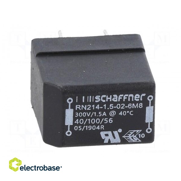 Inductor: wire with current compensation | THT | 6.8mH | 1.5A | 123mΩ image 9